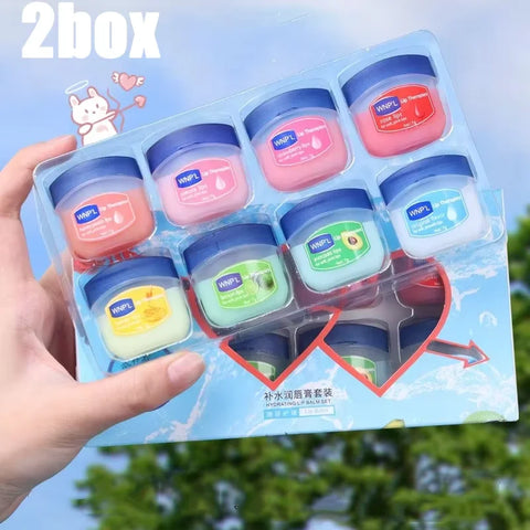 Image of 8/6/4/1PCs Lip Balm Moisturizing Lipstick Base Moisturizer Makeup Natural Plant Anti-Cracking Lip Care Petroleum Jelly Lip Balm