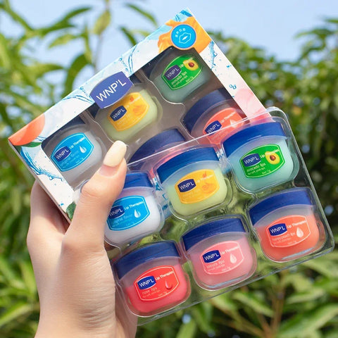 Image of 8/6/4/1PCs Lip Balm Moisturizing Lipstick Base Moisturizer Makeup Natural Plant Anti-Cracking Lip Care Petroleum Jelly Lip Balm