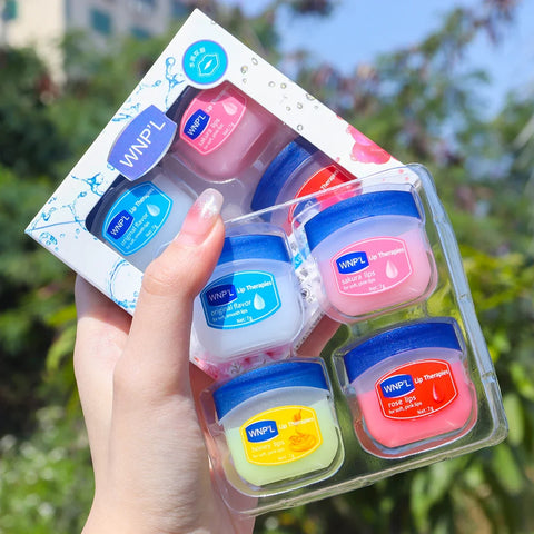 Image of 8/6/4/1PCs Lip Balm Moisturizing Lipstick Base Moisturizer Makeup Natural Plant Anti-Cracking Lip Care Petroleum Jelly Lip Balm