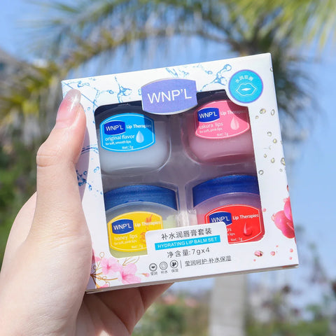 Image of 8/6/4/1PCs Lip Balm Moisturizing Lipstick Base Moisturizer Makeup Natural Plant Anti-Cracking Lip Care Petroleum Jelly Lip Balm